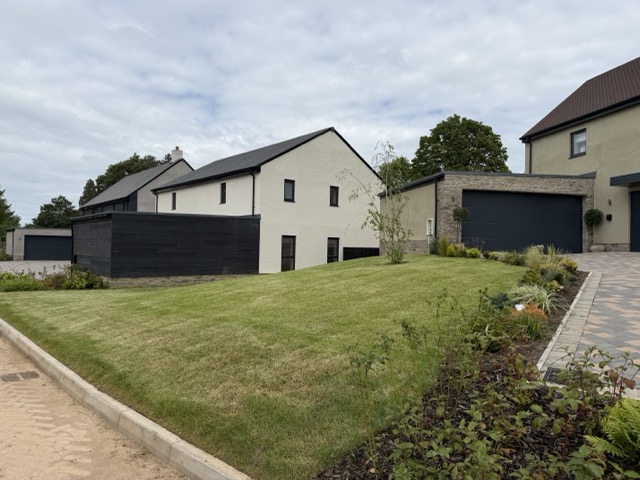 View of Plots 18, 19 and 20 - all now complete!