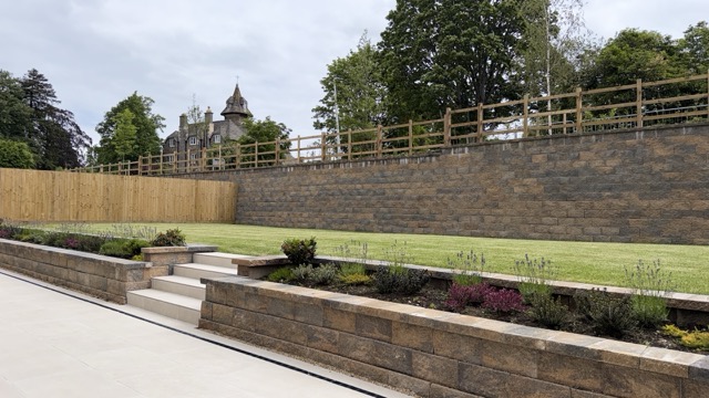 Plot 19's rear garden