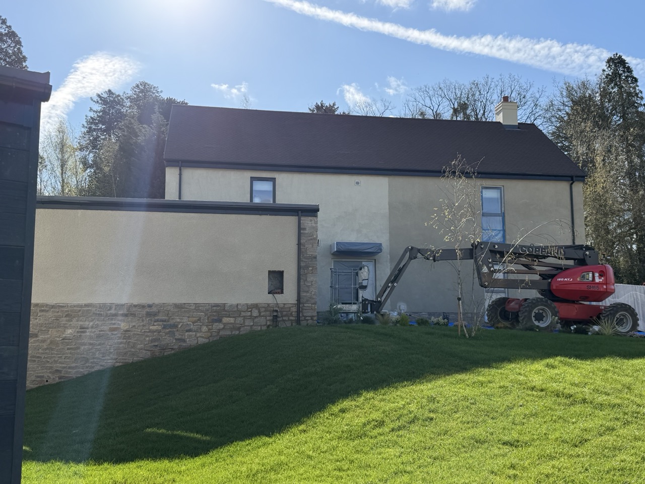 Plot 20 (current show home) getting a markover