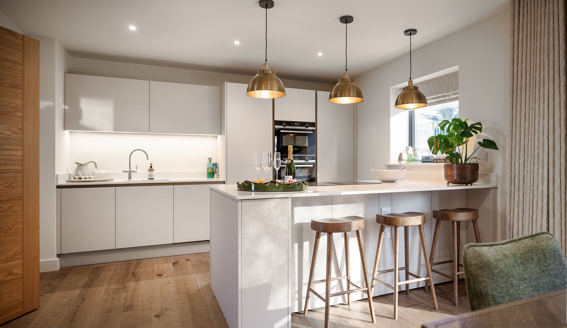 Kitchen in our show home (plot 20)