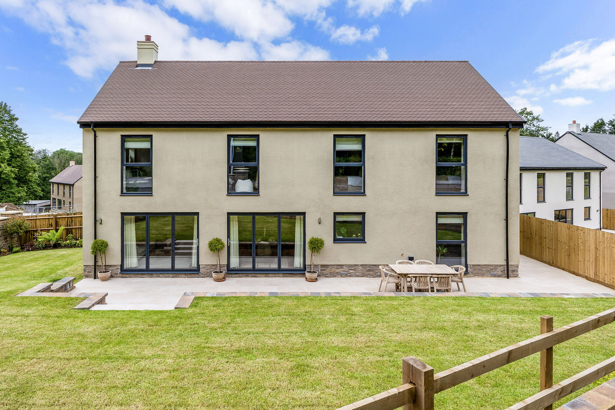 Plot 20 rear garden