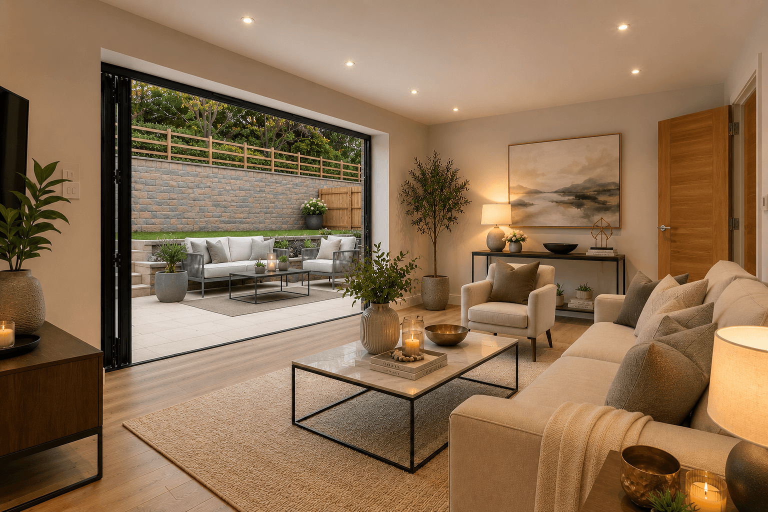 NEW showhome at Plot 18 - Living Room