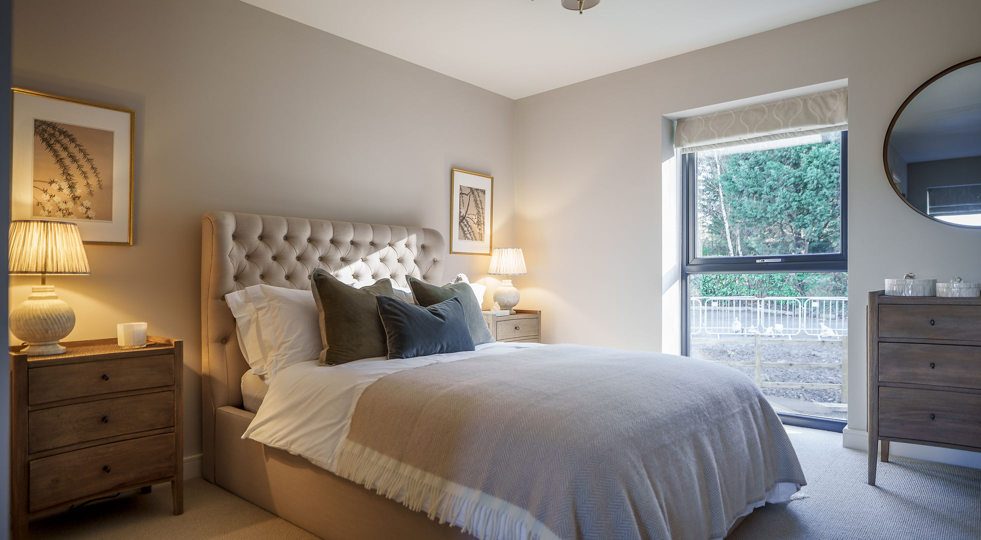 Principal bedroom in our show home (plot 20)