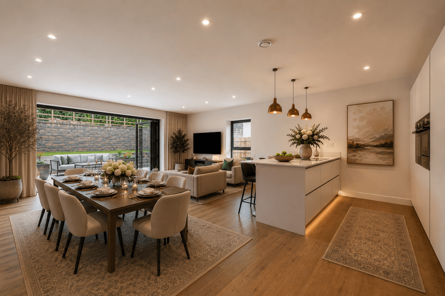 NEW showhome at Plot 18 - Kitchen/Dining Room