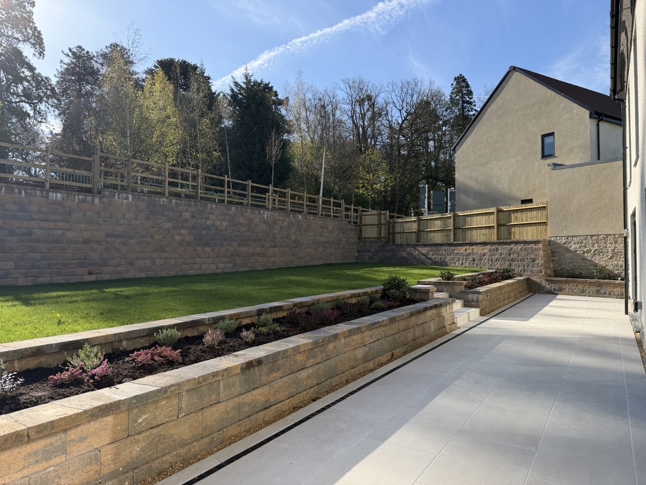 Rear garden view of Plot 19