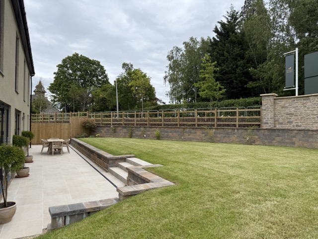 Plot 20's rear garden